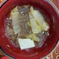 猫のミイヤ's cooksnap of when they made 簡単白菜春雨スープ.
