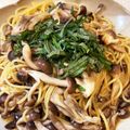 あい♪らんど's cooksnap of when they made キノコと塩昆布の和風パスタ.