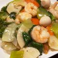 TeaChan214's cooksnap of when they made 本格的なエビと青菜のあんかけ焼きソバ.