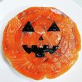 サンフラワー30's cooksnap of when they made ハロウィンのジャックランタンケーキ寿司♪.