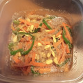 オデッタ's cooksnap of when they made もやしと人参とピーマンの三色ごま和え.
