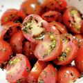 ダリア☆'s cooksnap of when they made 1分おつまみ「トマトだけカプレーゼ」.