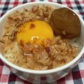 こたらパッド's cooksnap of when they made 〖簡単♪和風＊梅卵のせご飯〗.