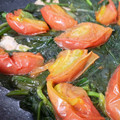 くむちん's cooksnap of when they made ＊トマトとろとろ＊豚バラほうれん草の旨煮.