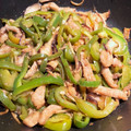 itsuk's cooksnap of when they made ☺簡単本格中華♪基本の青椒肉絲☺.