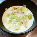 ばたみそーぱん☆'s cooksnap of when they made ☆あったか！具だくさんミルクスープ♪.
