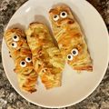 ☆ayumikan☆'s cooksnap of when they made ハロウィン☆かわいいミイラアップルパイ.
