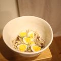 みるく茶's cooksnap of when they made 卵とえのきのやみつき塩ナムル.