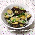 komomoもも's cooksnap of when they made アサリの酒蒸し♪.