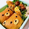 クックUNW5AD☆'s cooksnap of when they made キャラ弁＊リラックマお稲荷さん.