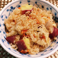 千咲☆'s cooksnap of when they made さつまいもの炊き込みごはん✿.