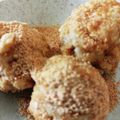 tekkokko☆'s cooksnap of when they made レンジで簡単！モチモチオートミール餅.