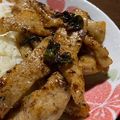 momoharu_f's cooksnap of when they made 居酒屋風♡豚トロのねぎポン酢炒め♪.