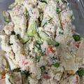 不器用なムサ's cooksnap of when they made 簡単おかず☆おからとクリチのサラダ.
