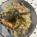 クックZU168P☆'s cooksnap of when they made 秋鮭とキノコ☆炊き込みごはん.