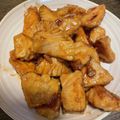 あや★はや★まま's cooksnap of when they made 幼児OK☆マンダイのガリバタ照り焼き.