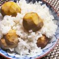 ウルトラマンド's cooksnap of when they made 甘くホクホク 栗ご飯.