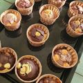 あひ0's cooksnap of when they made チョコごろごろ　米粉チョコカップケーキ.