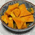 QPはにー's cooksnap of when they made 電子レンジでカボチャの簡単煮物.