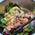 ｸﾏﾘｴ's cooksnap of when they made 酵素↑栄養↑二十日大根ツナマヨサラダ.