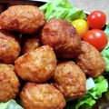 ⭐⭐あろま⭐⭐'s cooksnap of when they made 簡単！えびしんじょう揚げ！.