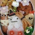 ともみら's cooksnap of when they made ハロウィンキャラ弁すみっコぐらしのおばけ.