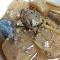 クック60AK5W☆'s cooksnap of when they made さば味噌煮缶で簡単★さば大根.