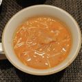花花まま子's cooksnap of when they made レンジで2分＊韓国風ロゼスープ.