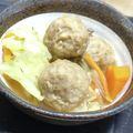 natsukori's cooksnap of when they made 肉団子とお野菜炊いたん.