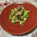 Laufen's cooksnap of when they made キャベツと鶏軟骨炒め.