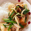 あたむ❤189's cooksnap of when they made 簡単♪新玉ねぎと厚揚げ炒め.