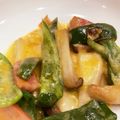 夏生まれの人's cooksnap of when they made エリンギとピーマンのチーズ焼き.