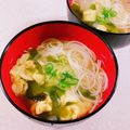 みぽぽ37's cooksnap of when they made かつおだしで作るにゅうめん.