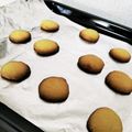 yikar1's cooksnap of when they made 卵黄消費に!！卵黄クッキー.