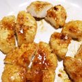 マリメラ's cooksnap of when they made ご飯deカリっと♪もちもち味噌焼き団子.