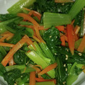 セグちゃん's cooksnap of when they made ダシダで簡単！ほうれん草と人参のナムル.