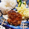 あたむ❤189's cooksnap of when they made フライパンハンバーグ.