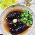 みっちゃん❇️68's cooksnap of when they made 茄子の揚げ煮オクラ入り♬トロトロ♬.