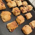 kayosanta's cooksnap of when they made 世界一簡単な豆腐チョコチップスコーン.
