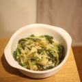 みるく茶's cooksnap of when they made 小松菜キムチーズ.