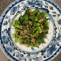 ノッツ's cooksnap of when they made 小松菜とひき肉のオイスター炒め.