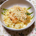 ★☆いずみ☆★'s cooksnap of when they made あとのせサクサク！豆腐と海老の塩マーボー.