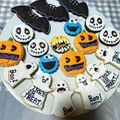 ёпⅠмσ's cooksnap of when they made ハロウィンのアイシングクッキー。.