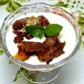 にきけん's cooksnap of when they made ヨーグルトに干し柿♪.