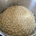 クックVTONHP☆'s cooksnap of when they made 圧力鍋で炊くモチモチ玄米ご飯.