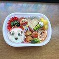 ちゅーりっぷ♪♪'s cooksnap of when they made 簡単キャラ弁　ハムでドキンちゃん.