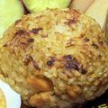 ゆけり３兄弟's cooksnap of when they made 簡単おいしい☆鮭フレーク入り焼きおにぎり.
