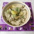 puniＫ's cooksnap of when they made じゃがいもと塩昆布の炊き込みご飯.