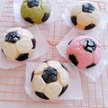 ゆうかちゃんまんま's cooksnap of when they made メロンパンdeコッタサッカーボールW杯.