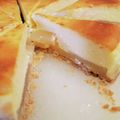 ハチ8コロ8's cooksnap of when they made 簡単おいしい♪洋ナシと柚子のチーズケーキ.